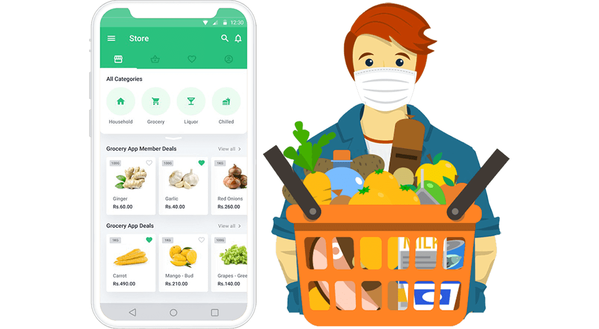 grocery delivery app development